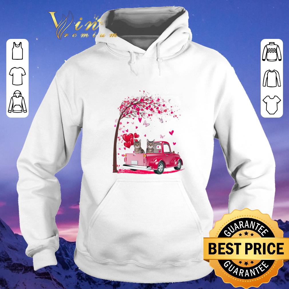 Hot Cats Pink Truck Valentine's Day autumn leaf.png sweater Hot Cats Pink Truck Valentine s Day autumn leaf png sweater 4 - Hot Cats Pink Truck Valentine's Day autumn leaf.png sweater