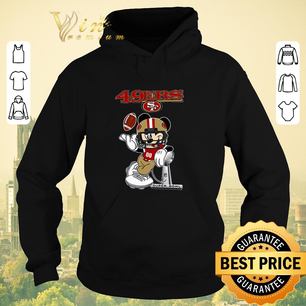 Hot San Francisco 49ers Disney Mickey player super bowl shirt sweater 4 - Hot San Francisco 49ers Disney Mickey player super bowl shirt sweater