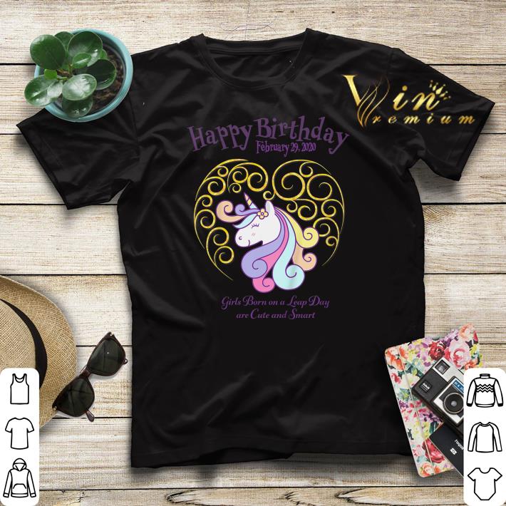 Leap Day Unicorn Girls Born On A Leap Day Are Cute And Smart shirt sweater 4 - Leap Day Unicorn Girls Born On A Leap Day Are Cute And Smart shirt sweater