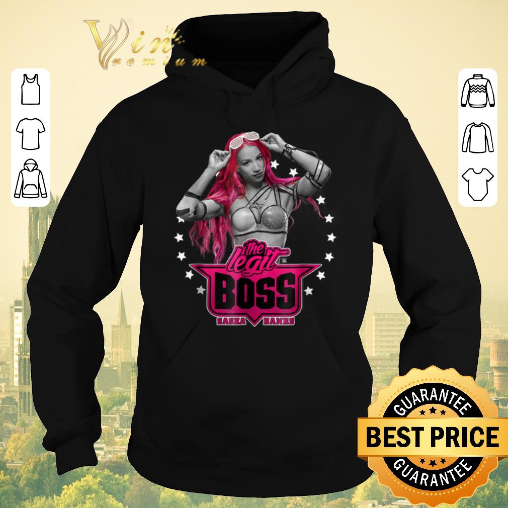Nice WWE Sasha Banks Pink The Legit Boss shirt sweater Nice WWE Sasha Banks Pink The Legit Boss shirt sweater 4 - Nice WWE Sasha Banks Pink The Legit Boss shirt sweater
