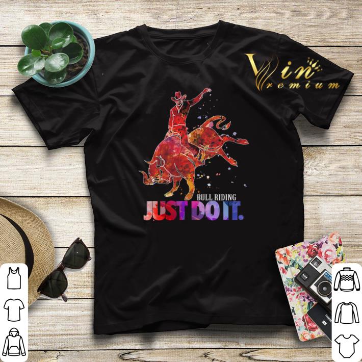 Nike Bull Riding Just Do It colorful shirt sweater 4 - Nike Bull Riding Just Do It colorful shirt sweater