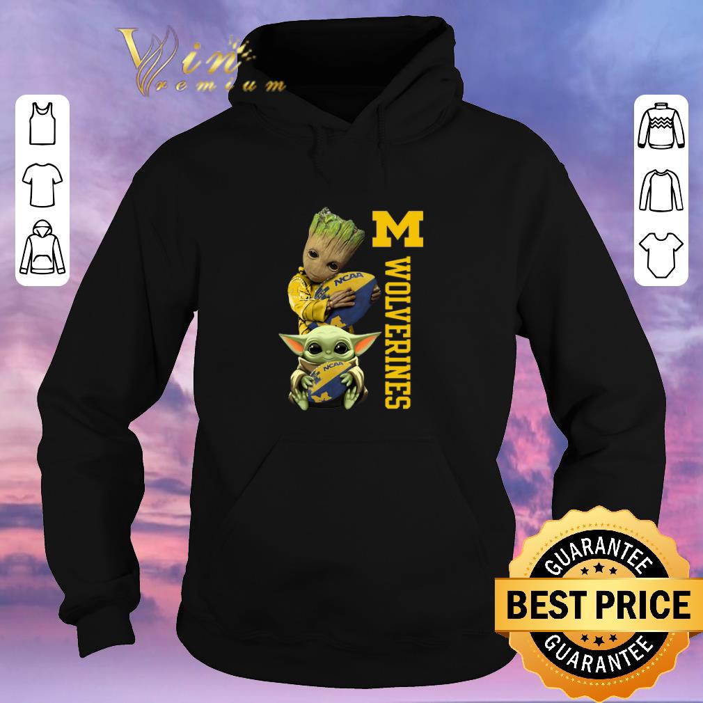 Official Baby Groot And Baby Yoda Hug Michigan Wolverines Star Wars shirt sweater Official Baby Groot And Baby Yoda Hug Michigan Wolverines Star Wars shirt sweater 4 - Official Baby Groot And Baby Yoda Hug Michigan Wolverines Star Wars shirt sweater
