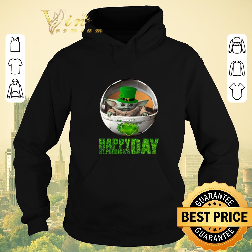 Official Baby Yoda Happy Saint Patrick s Day Star Wars Mandalorian shirt sweater 4 - Official Baby Yoda Happy Saint Patrick's Day Star Wars Mandalorian shirt sweater