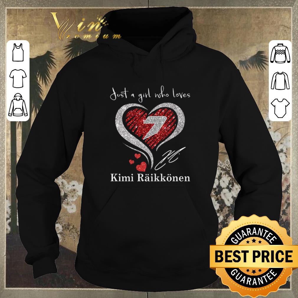 Official Diamond heart just a girl who loves Kimi Raikkonen signature shirt sweater Official Diamond heart just a girl who loves Kimi Raikkonen signature shirt sweater 4 - Official Diamond heart just a girl who loves Kimi Raikkonen signature shirt sweater