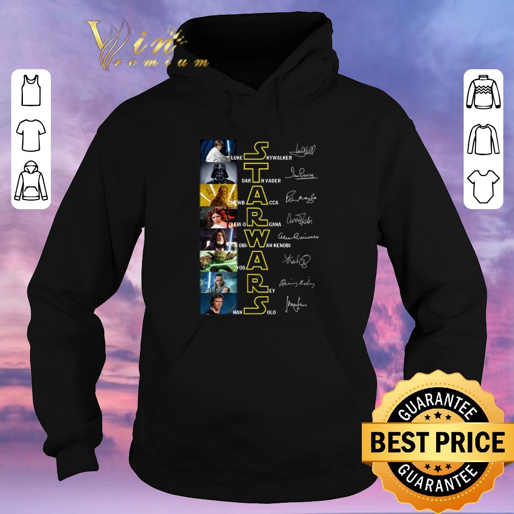 Official all autographed Star Wars Luke Skywalker Darth Vader Leia Organa shirt sweater 4 - Official all autographed Star Wars Luke Skywalker Darth Vader Leia Organa shirt sweater