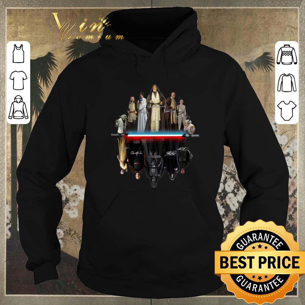 Official all signature autographed Characters Star Wars shirt sweater Official all signature autographed Characters Star Wars shirt sweater 4 - Official all signature autographed Characters Star Wars shirt sweater