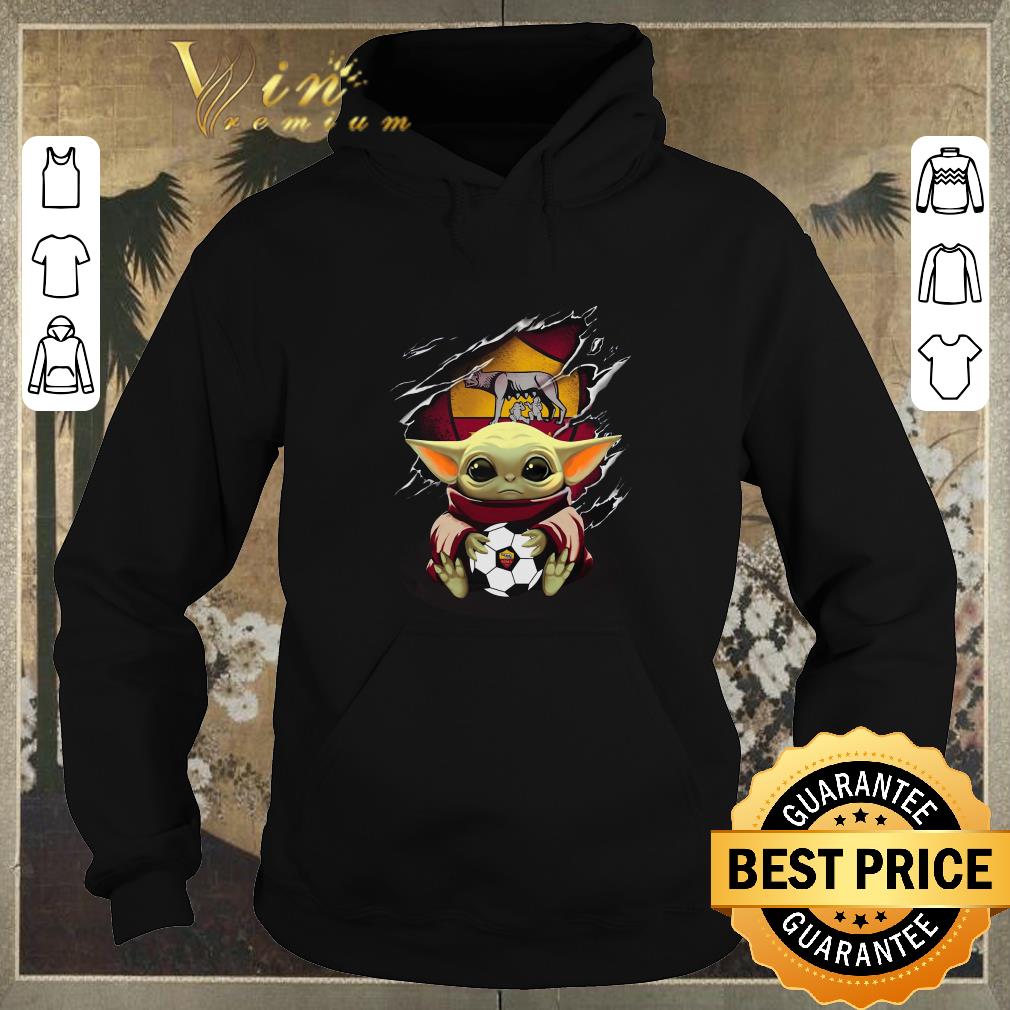 Original Baby Yoda Blood Inside As Roma shirt sweater Original Baby Yoda Blood Inside As Roma shirt sweater 4 - Original Baby Yoda Blood Inside As Roma shirt sweater