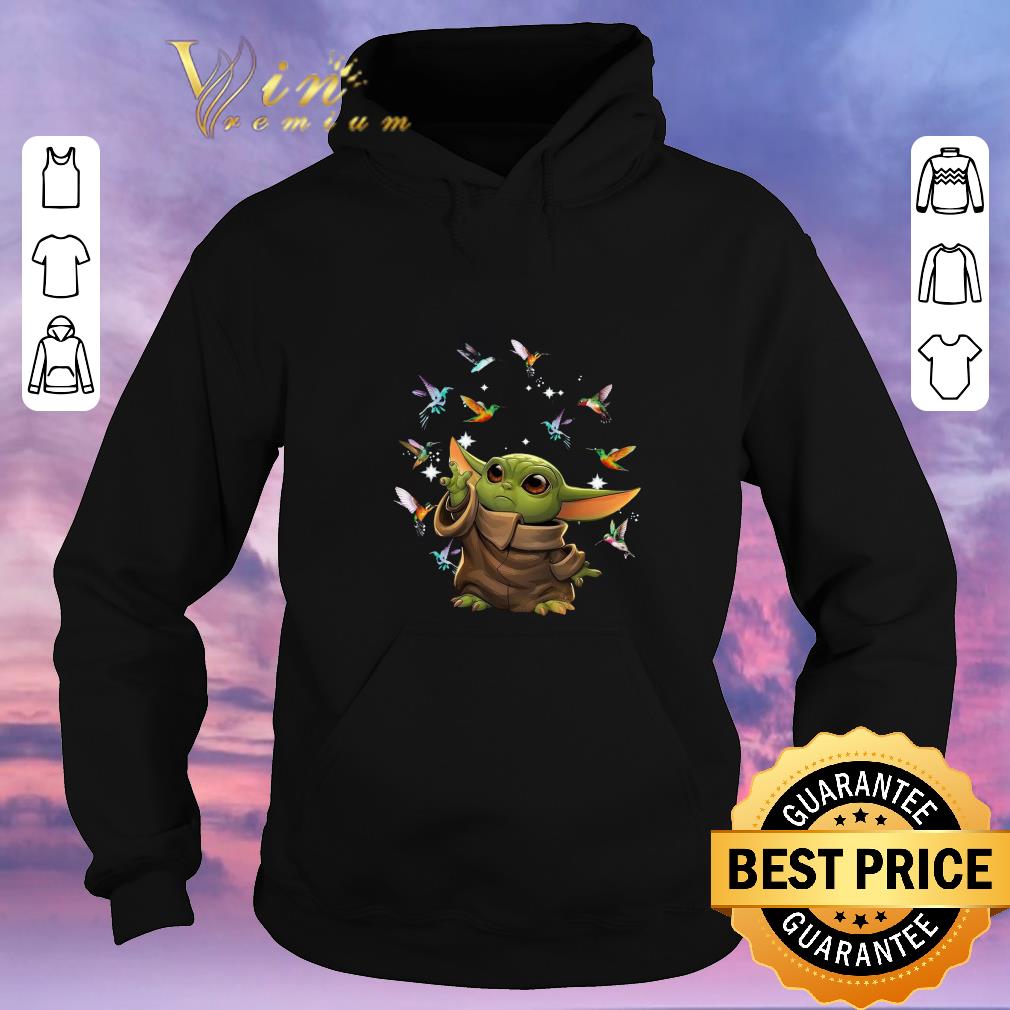 Original Baby Yoda and Archilochus Colubris shirt sweater 4 - Original Baby Yoda and Archilochus Colubris shirt sweater