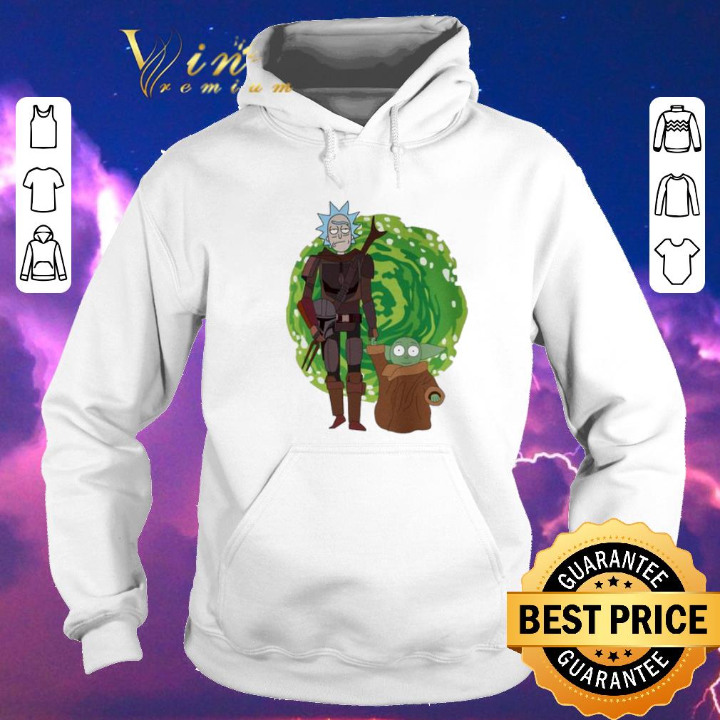 Original The Mandalorian and Baby Yoda Crossover Rick and Morty The Child shirt sweater Original The Mandalorian and Baby Yoda Crossover Rick and Morty The Child shirt sweater 4 - Original The Mandalorian and Baby Yoda Crossover Rick and Morty The Child shirt sweater