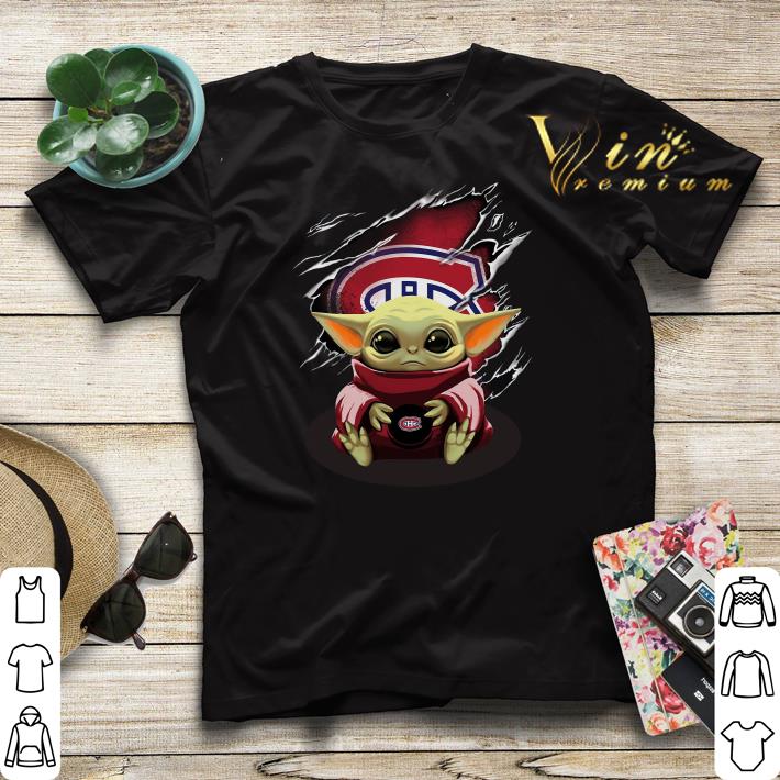 Star Wars Baby Yoda Blood Inside Montreal Canadiens shirt sweater 4 - Star Wars Baby Yoda Blood Inside Montreal Canadiens shirt sweater