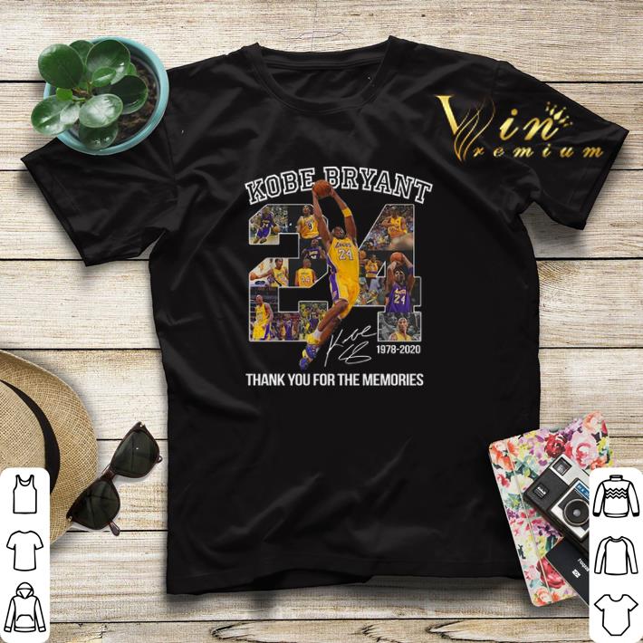 24 Kobe Bryant signature 1978-2020 thank you for the memories shirt sweater 24 Kobe Bryant signature 1978 2020 thank you for the memories shirt sweater 4 - 24 Kobe Bryant signature 1978-2020 thank you for the memories shirt sweater
