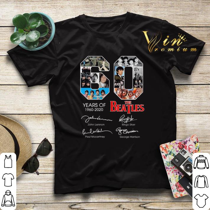 60 years of The Beatles 1960 2020 signatures autographed shirt sweater 60 years of The Beatles 1960 2020 signatures autographed shirt sweater 4 - 60 years of The Beatles 1960 2020 signatures autographed shirt sweater