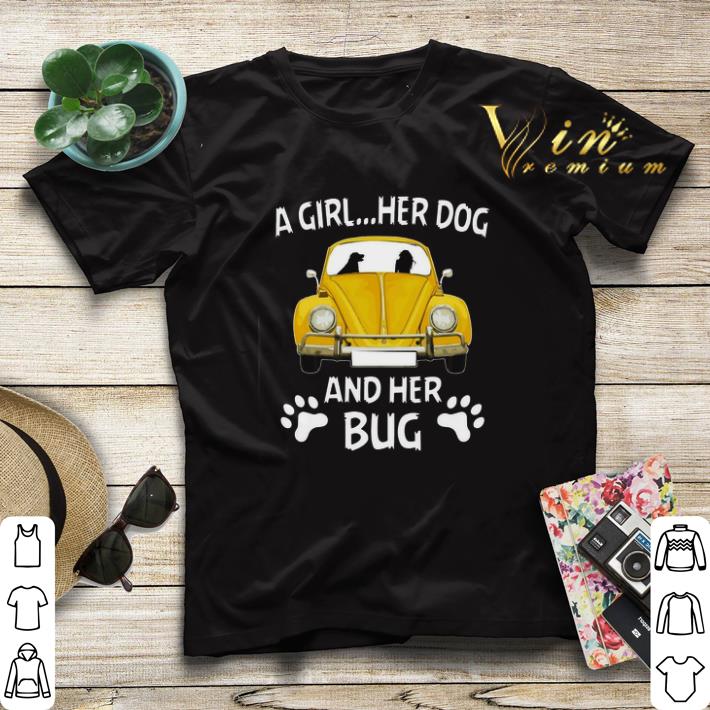 A girl her dog and her bug Volkswagen Beetle shirt sweater A girl her dog and her bug Volkswagen Beetle shirt sweater 4 - A girl her dog and her bug Volkswagen Beetle shirt sweater