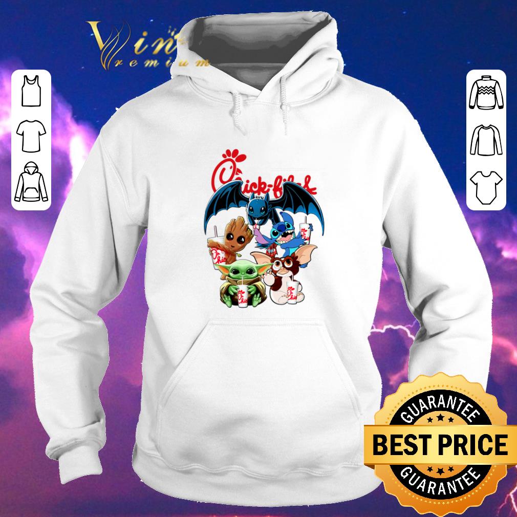 Awesome Chick Fil A Mashup Baby Yoda Baby Groot Toothless Stitch Gizmo shirt sweater 4 - Awesome Chick Fil A Mashup Baby Yoda Baby Groot Toothless Stitch Gizmo shirt sweater