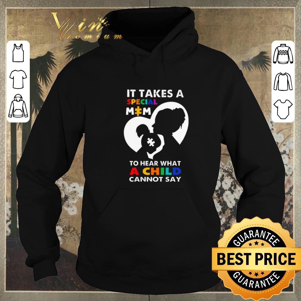 Awesome It takes a special mom to hear what a child cannot say LGBT shirt sweater 4 - Awesome It takes a special mom to hear what a child cannot say LGBT shirt sweater