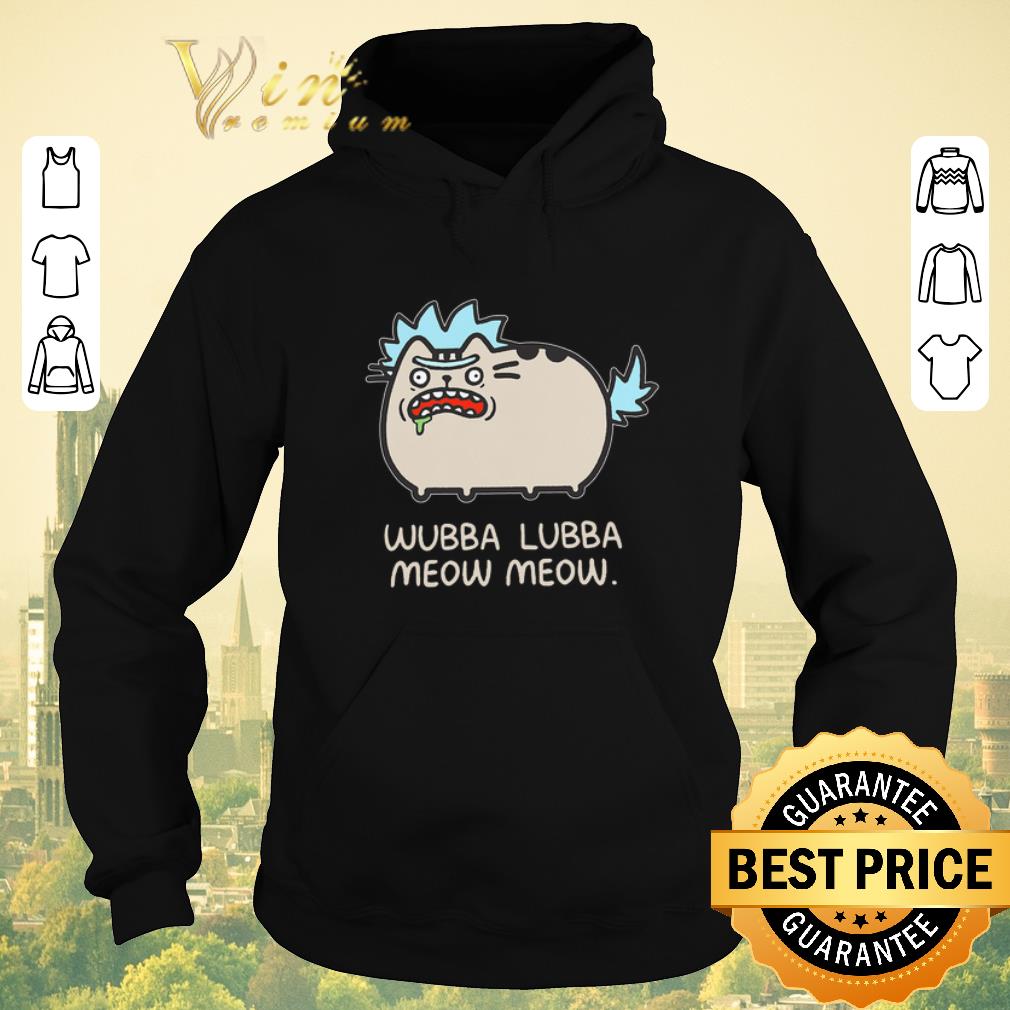 Awesome Rick and Morty Pusheen wubba lubba meow meow shirt sweater Awesome Rick and Morty Pusheen wubba lubba meow meow shirt sweater 4 - Awesome Rick and Morty Pusheen wubba lubba meow meow shirt sweater