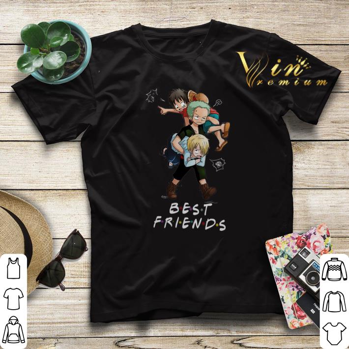 Best Friends Monkey D Luffy Roronoa Zoro Sanji One Piece shirt sweater 4 - Best Friends Monkey D. Luffy Roronoa Zoro Sanji One Piece shirt sweater