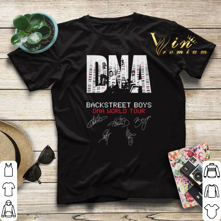DNA Backstreet Boys DNA World Tour signatures autographed shirt sweater DNA Backstreet Boys DNA World Tour signatures autographed shirt sweater 4 - DNA Backstreet Boys DNA World Tour signatures autographed shirt sweater