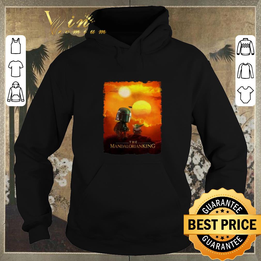 Funny Baby Yoda The Mandalorianking mashup Lion King Sunset shirt sweater 4 - Funny Baby Yoda The Mandalorianking mashup Lion King Sunset shirt sweater
