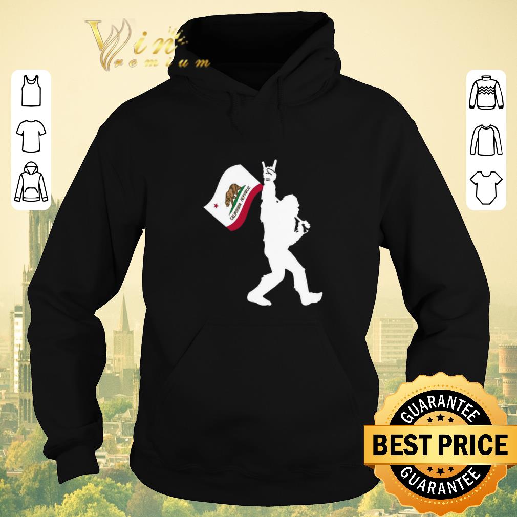 Funny Bigfoot Rock and Roll California Republic shirt sweater 4 - Funny Bigfoot Rock and Roll California Republic shirt sweater