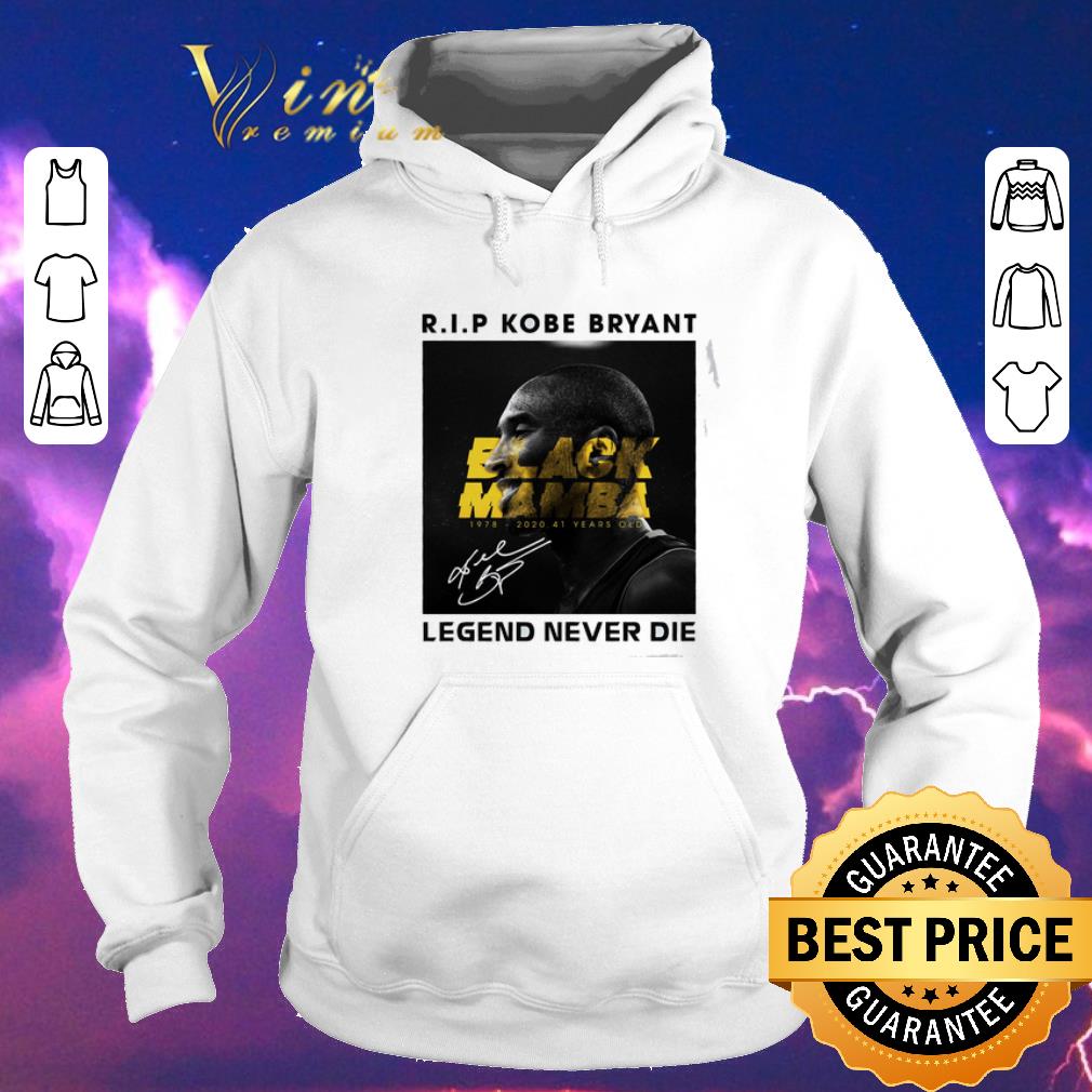 Funny R.I.P Kobe Bryant Black Mamba 1978-2020 41 years old signature shirt sweater Funny R I P Kobe Bryant Black Mamba 1978 2020 41 years old signature shirt sweater 4 - Funny R.I.P Kobe Bryant Black Mamba 1978-2020 41 years old signature shirt sweater