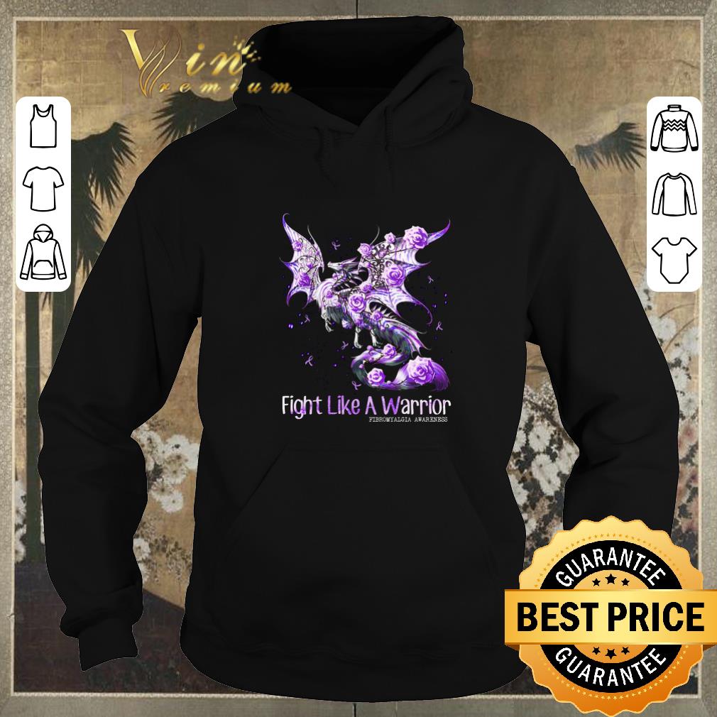 Hot Dragon fight like a warrior Fibromyalgia Awareness shirt 4 - Hot Dragon fight like a warrior Fibromyalgia Awareness shirt