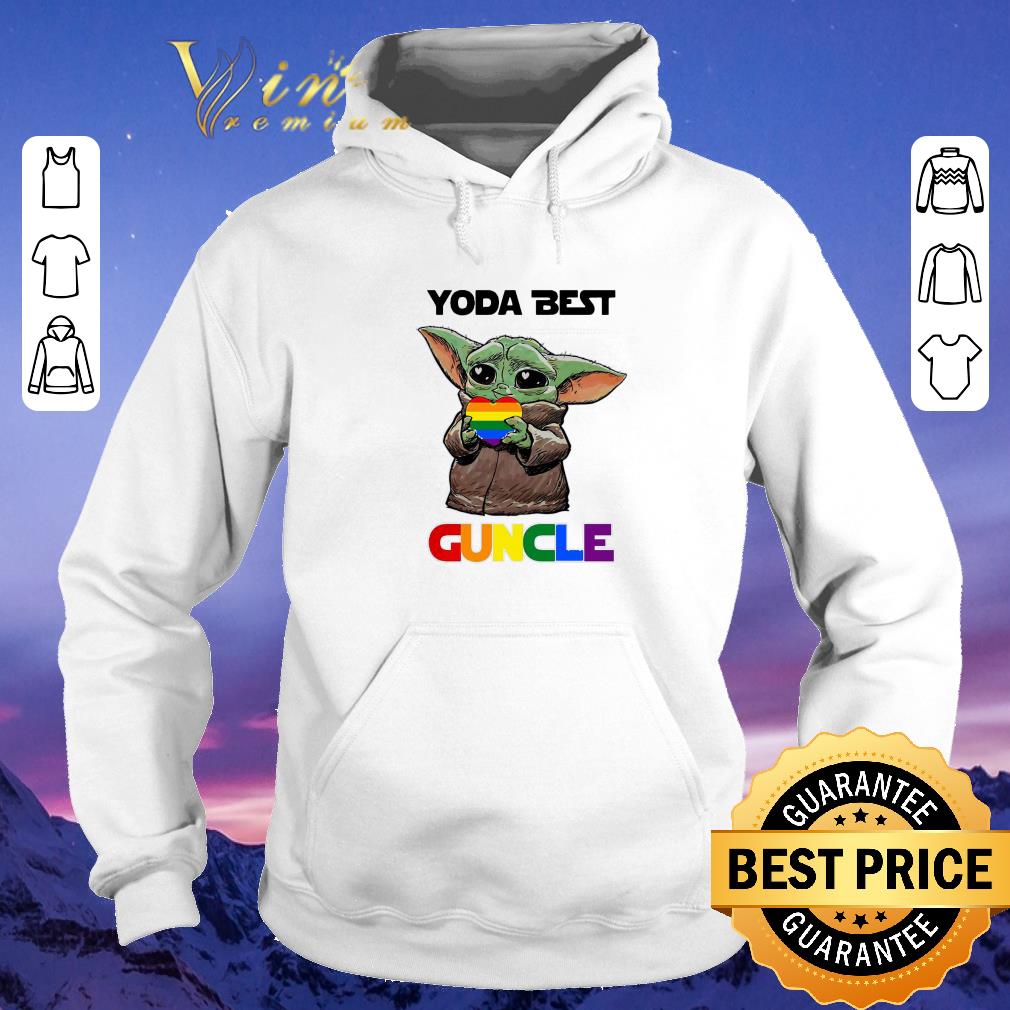 Hot LGBT Baby Yoda Best Guncle shirt sweater 4 - Hot LGBT Baby Yoda Best Guncle shirt sweater