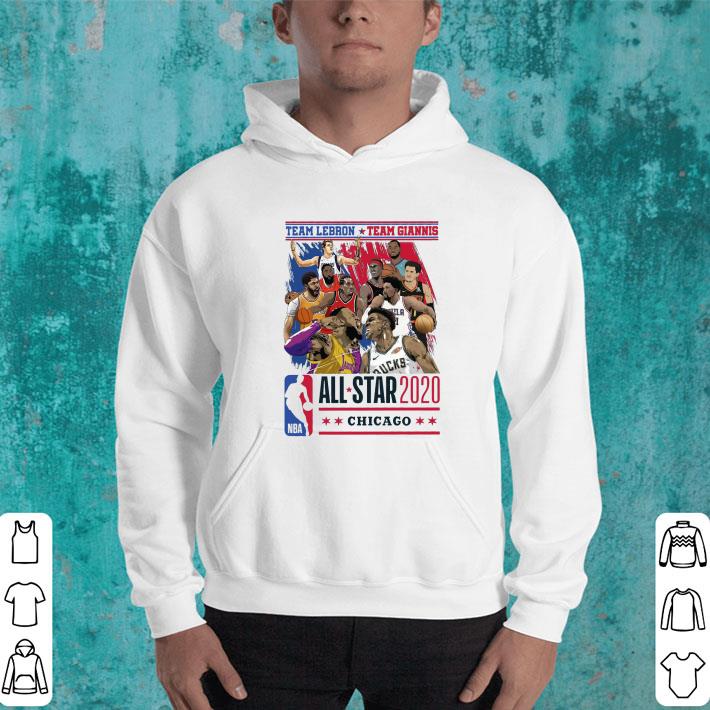 Hot Team Lebron And Team Giannis All Star 2020 Chicago shirt 4 - Hot Team Lebron And Team Giannis All Star 2020 Chicago shirt