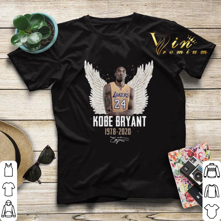 Kobe Bryant Angel 1978 2020 Signature shirt sweater Kobe Bryant Angel 1978 2020 Signature shirt sweater 4 - Kobe Bryant Angel 1978 2020 Signature shirt sweater