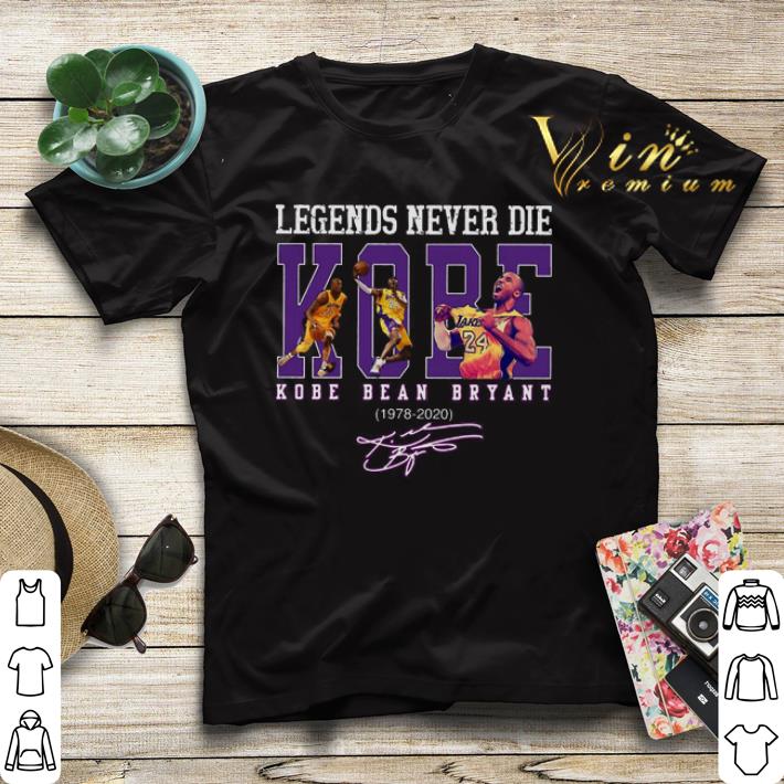 Legends never die RIP Kobe Bryant 1978 2020 signature shirt sweater 4 - Legends never die RIP Kobe Bryant 1978 2020 signature shirt sweater