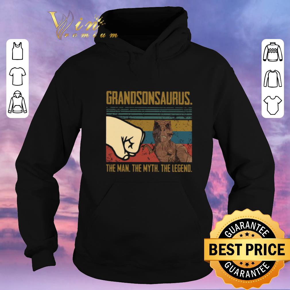 Nice T-Rex Grandsonsaurus the man the myth the legend Vintage shirt sweater Nice T Rex Grandsonsaurus the man the myth the legend Vintage shirt sweater 4 - Nice T-Rex Grandsonsaurus the man the myth the legend Vintage shirt sweater