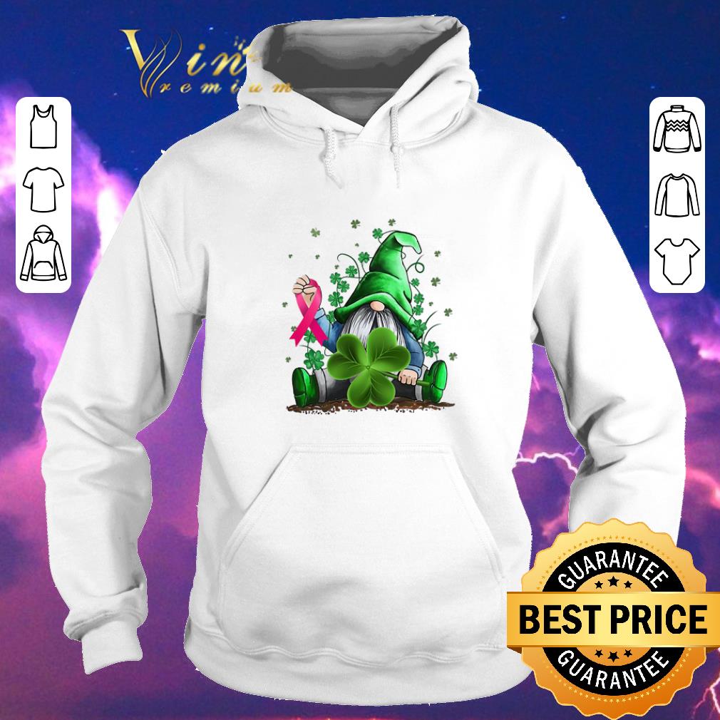 Official Gnome Shamrock Breast Cancer Awareness Irish St. Patrick's day shirt sweater Official Gnome Shamrock Breast Cancer Awareness Irish St Patrick s day shirt sweater 4 - Official Gnome Shamrock Breast Cancer Awareness Irish St. Patrick's day shirt sweater