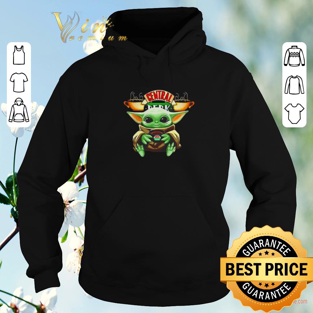 Original Baby Yoda hug Central Perk Friends shirt sweater 4 - Original Baby Yoda hug Central Perk Friends shirt sweater