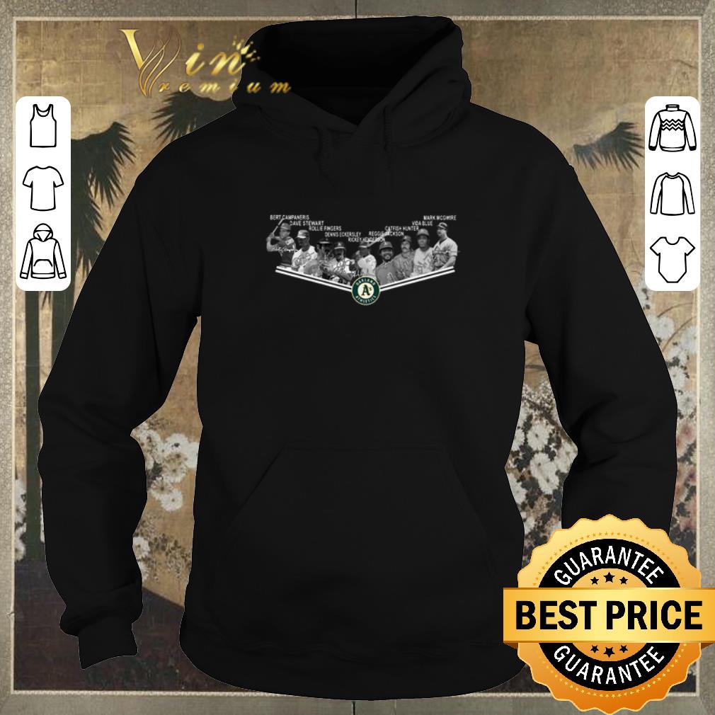 Original Oakland Athletics legend Signatures Bert Campaneris Dave Stewart shirt sweater Original Oakland Athletics legend Signatures Bert Campaneris Dave Stewart shirt sweater 4 - Original Oakland Athletics legend Signatures Bert Campaneris Dave Stewart shirt sweater
