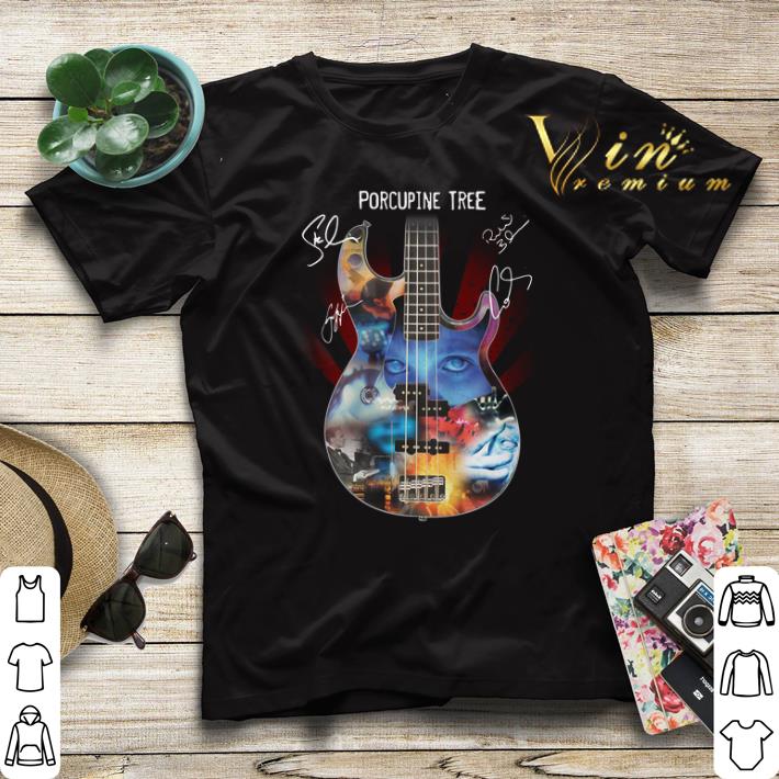 Porcupine Tree band guitarist signatures shirt sweater 4 - Porcupine Tree band guitarist signatures shirt sweater