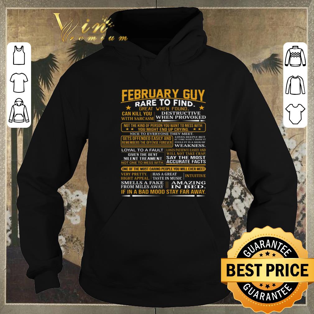 Premium February guy rare to find great when found can kill you with sarcasm shirt sweater Premium February guy rare to find great when found can kill you with sarcasm shirt sweater 4 - Premium February guy rare to find great when found can kill you with sarcasm shirt sweater