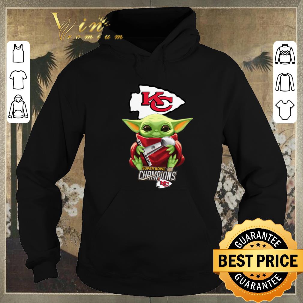 Premium Kansas City Chiefs Baby Yoda Hug Super Bowl Champions Star Wars shirt sweater 4 - Premium Kansas City Chiefs Baby Yoda Hug Super Bowl Champions Star Wars shirt sweater