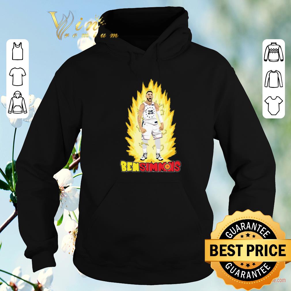 Pretty He s On Fire Ben Simmons mashup Dragon Ball Z shirt sweater 4 - Pretty He's On Fire Ben Simmons mashup Dragon Ball Z shirt sweater