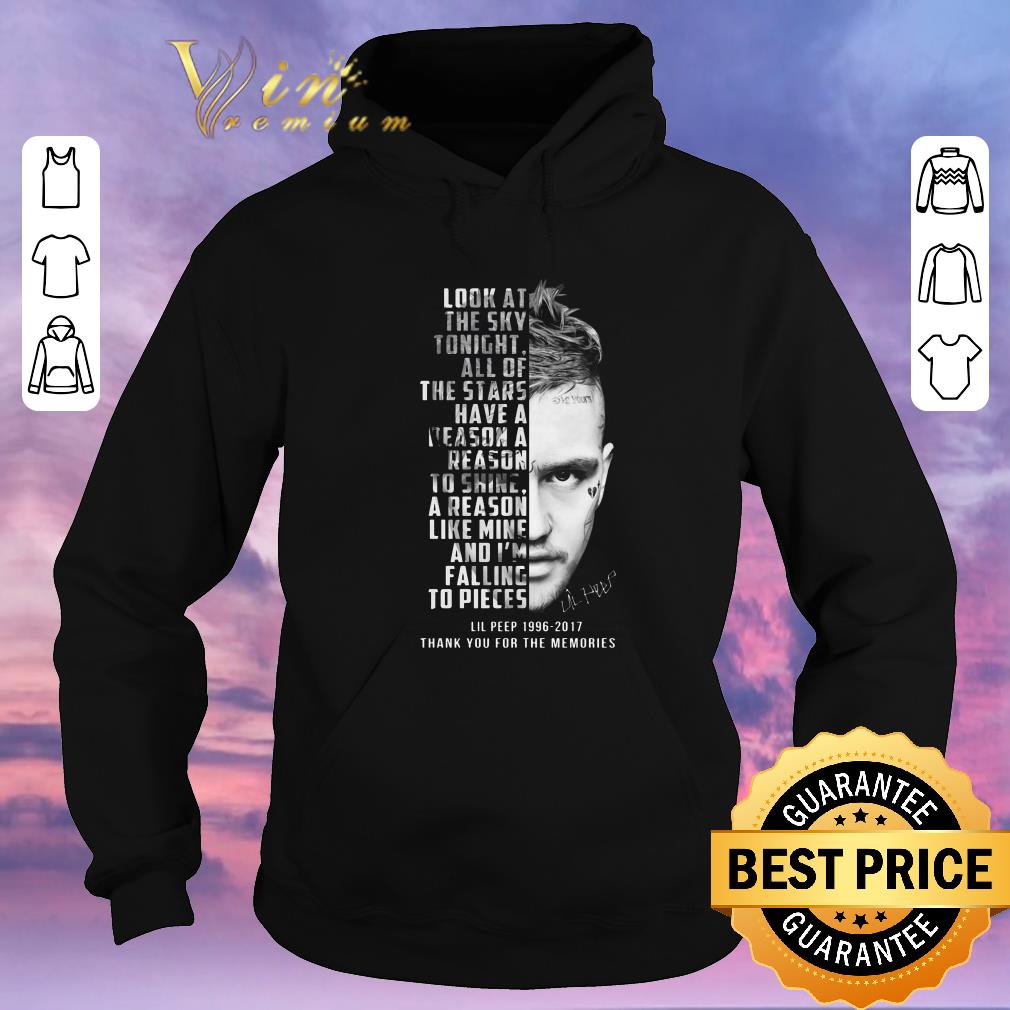 Pretty Look at the sky tonight Lil Peep signature thank for memmories shirt sweater Pretty Look at the sky tonight Lil Peep signature thank for memmories shirt sweater 4 - Pretty Look at the sky tonight Lil Peep signature thank for memmories shirt sweater