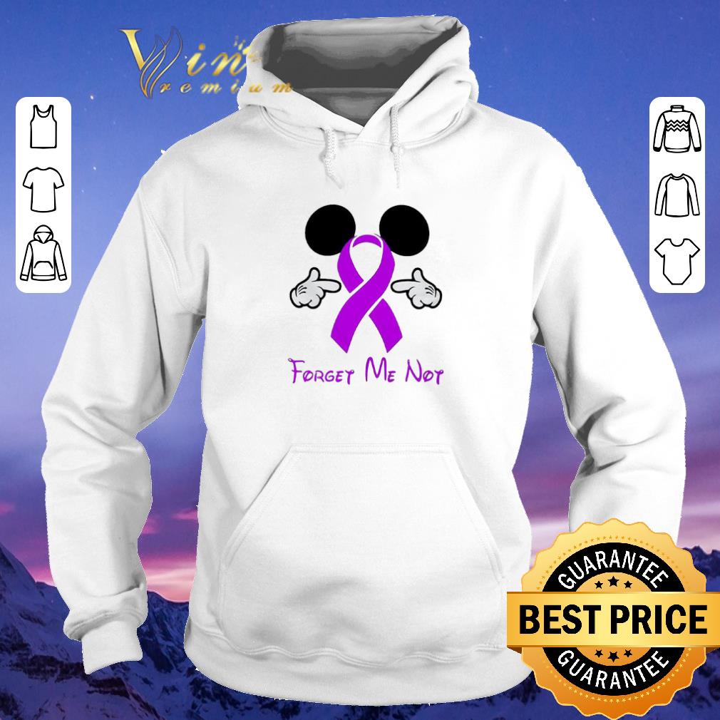 Pretty Mickey Mouse Forget me not Breast Cancer Awareness shirt sweater 4 - Pretty Mickey Mouse Forget me not Breast Cancer Awareness shirt sweater