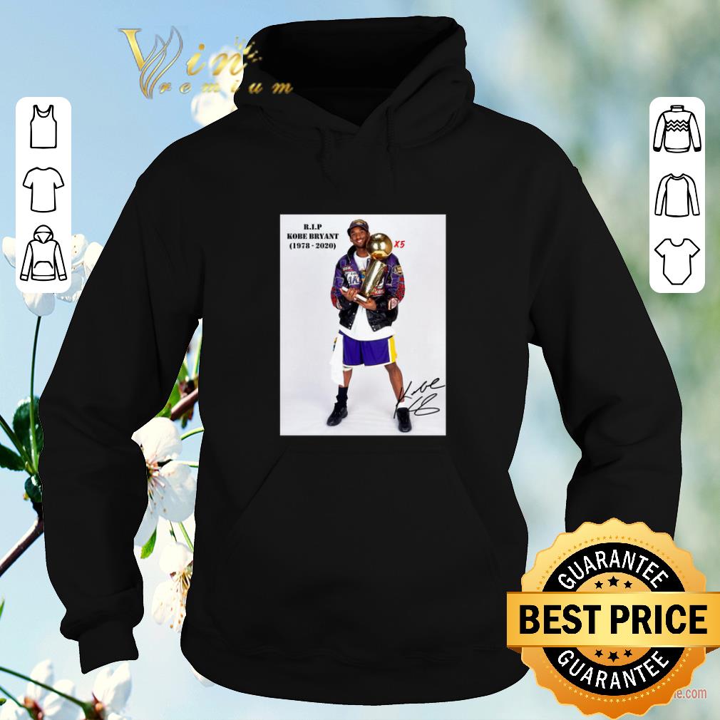 Pretty RIP Kobe Bryant X5 Signature 1978 2020 shirt sweater 4 - Pretty RIP Kobe Bryant X5 Signature 1978 2020 shirt sweater