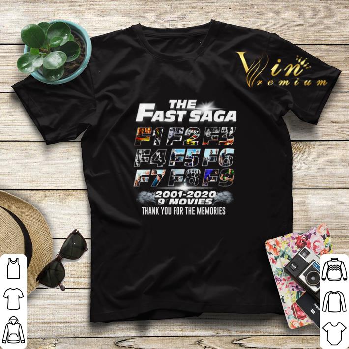 The Fast Saga F1 F9 2001 2020 9 movies Fast and Furious shirt sweater 4 - The Fast Saga F1-F9 2001-2020 9 movies Fast and Furious shirt sweater