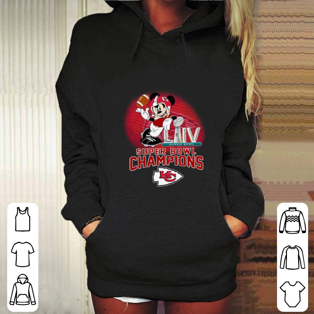 Top Mickey Mouse mashup Kansas City Chiefs Super Bowl LIV Champions shirt 4 - Top Mickey Mouse mashup Kansas City Chiefs Super Bowl LIV Champions shirt