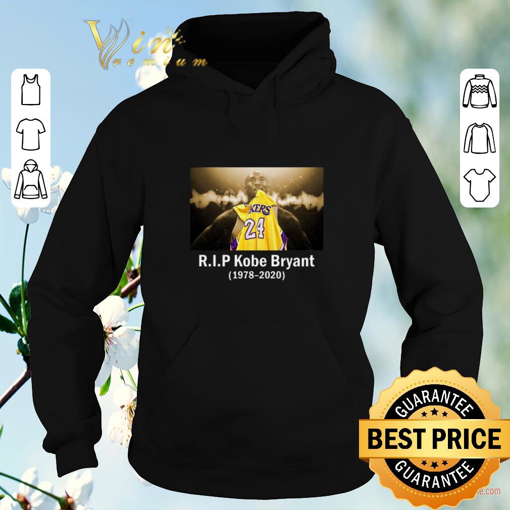 Top R I P Kobe Bryant 24 Black Mamba 1978 2020 shirt sweater 4 - Top R.I.P Kobe Bryant 24 Black Mamba 1978 2020 shirt sweater