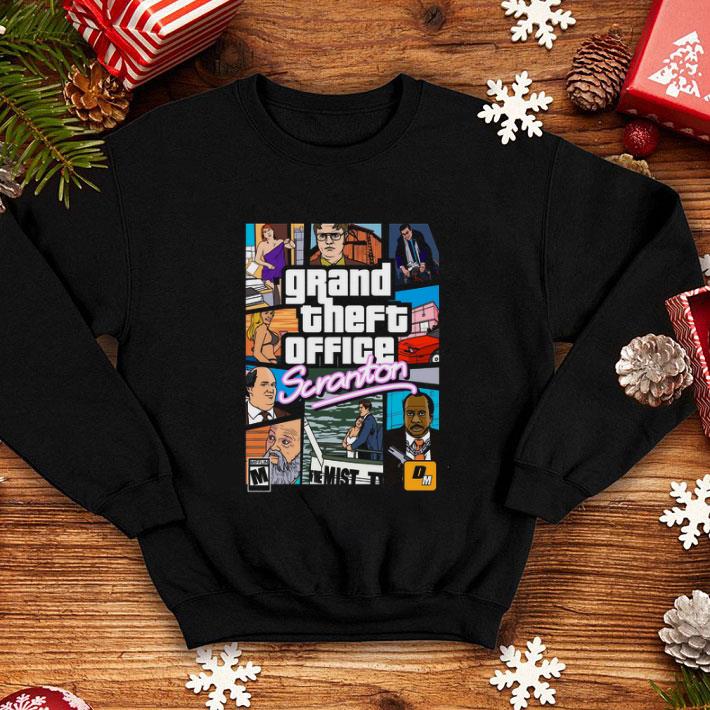 Top grand theft office scranton shirt 4 - Top grand theft office scranton shirt