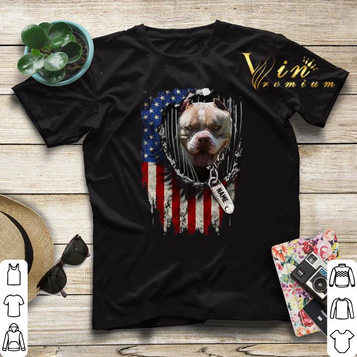 American Bully name American flag shirt sweater American Bully name American flag shirt sweater 4 - American Bully name American flag shirt sweater