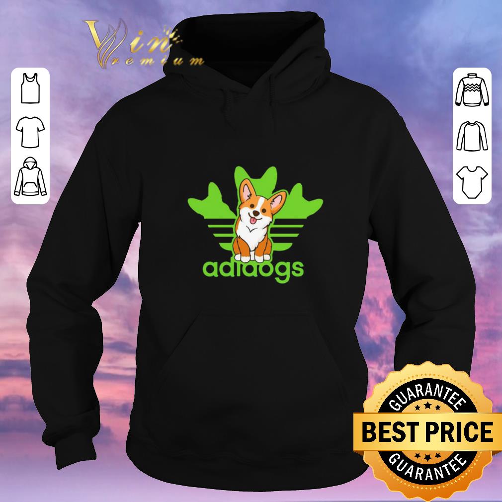 Awesome Corgi Adidas logo adidogs shirt sweater Awesome Corgi Adidas logo adidogs shirt sweater 4 - Awesome Corgi Adidas logo adidogs shirt sweater