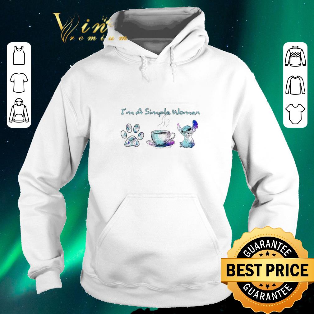 Awesome I’m a simple woman I like dog paw coffee and Stitch Disney shirt sweater Awesome I m a simple woman I like dog paw coffee and Stitch Disney shirt sweater 4 - Awesome I’m a simple woman I like dog paw coffee and Stitch Disney shirt sweater