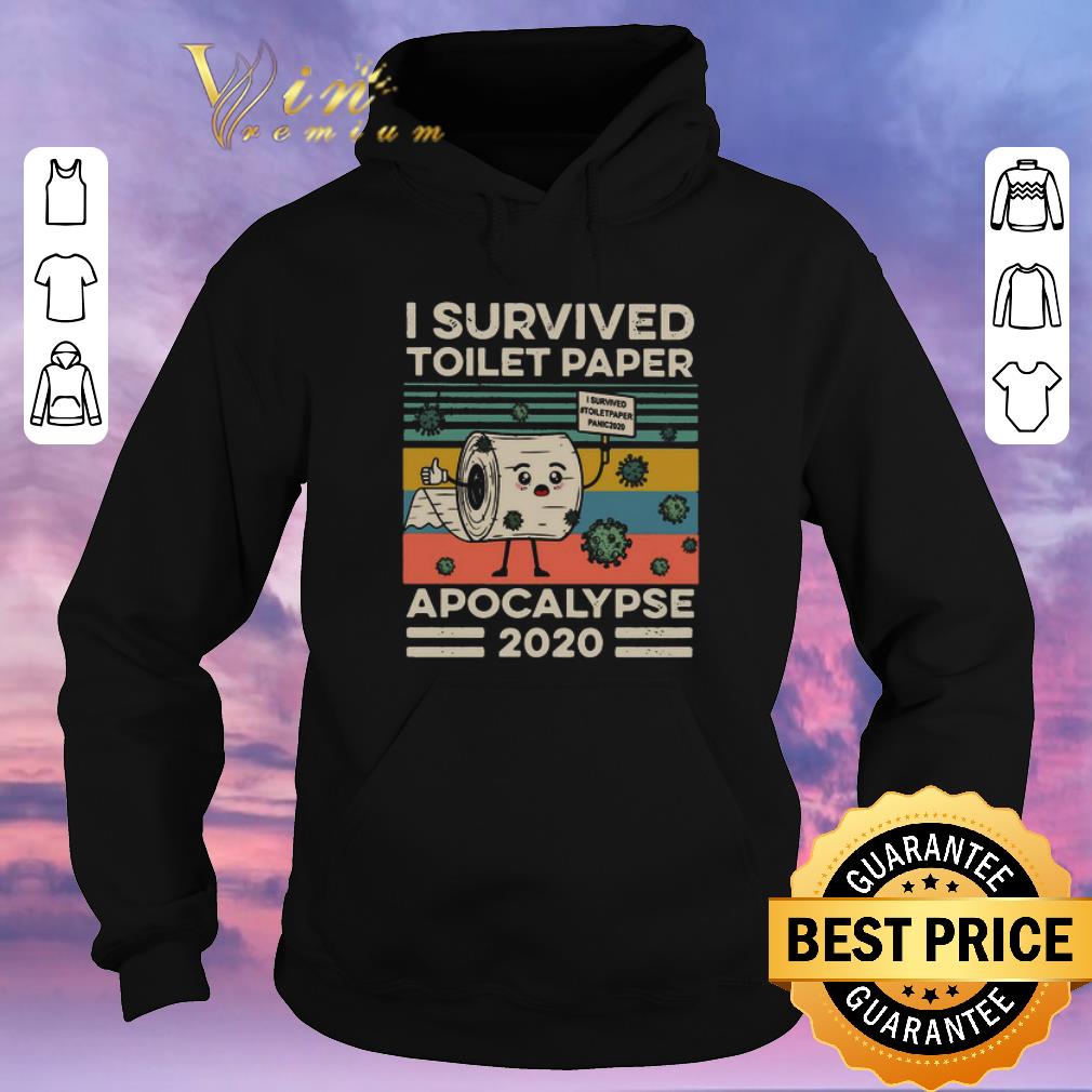 Awesome I survived toilet paper apocalypse 2020 Coronavirus vintage shirt sweater Awesome I survived toilet paper apocalypse 2020 Coronavirus vintage shirt sweater 4 - Awesome I survived toilet paper apocalypse 2020 Coronavirus vintage shirt sweater