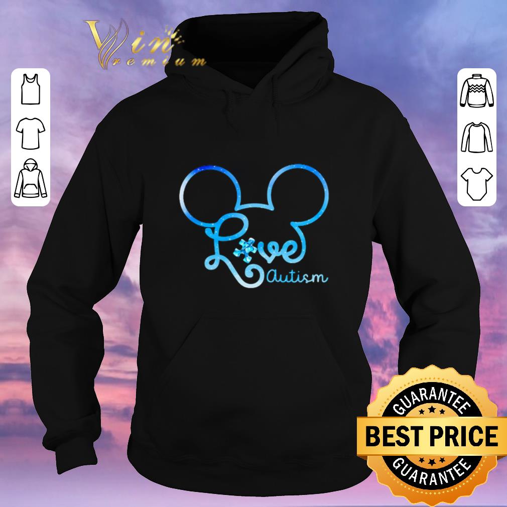 Awesome Mickey head love autism awareness shirt sweater 4 - Awesome Mickey head love autism awareness shirt sweater
